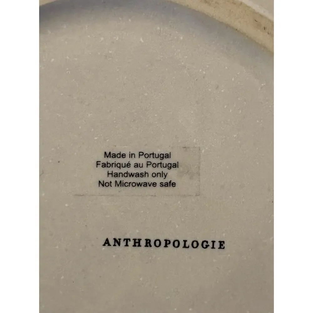 Anthropologie dinner plate